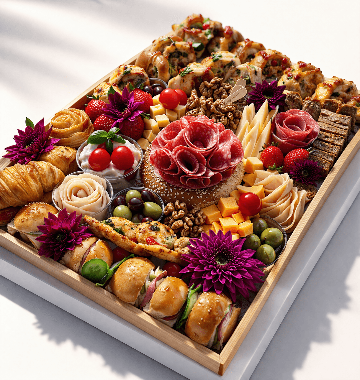 Corporate Breakfast Catering Tray – 8 Persons