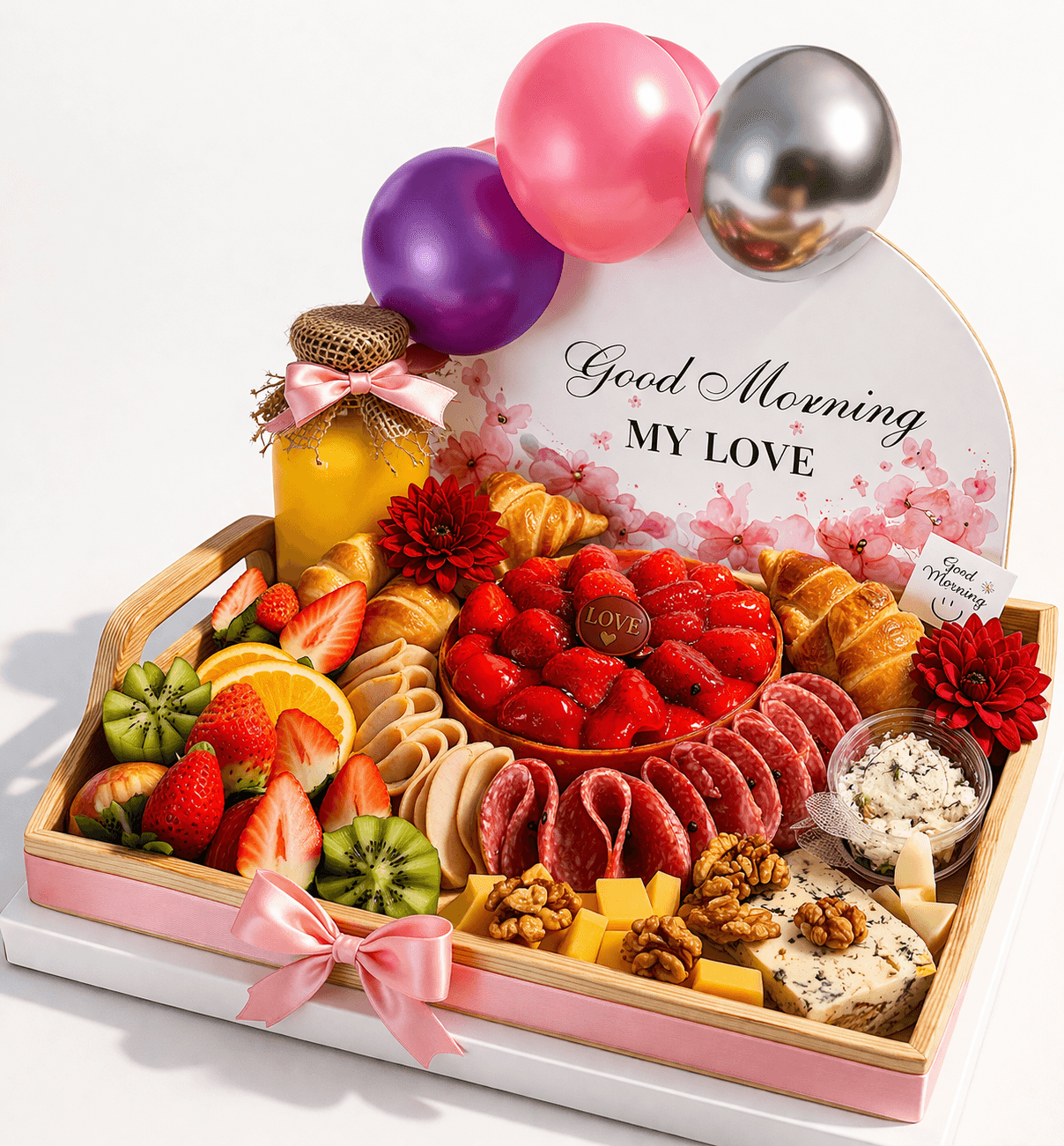 Royal Tray with a Cake